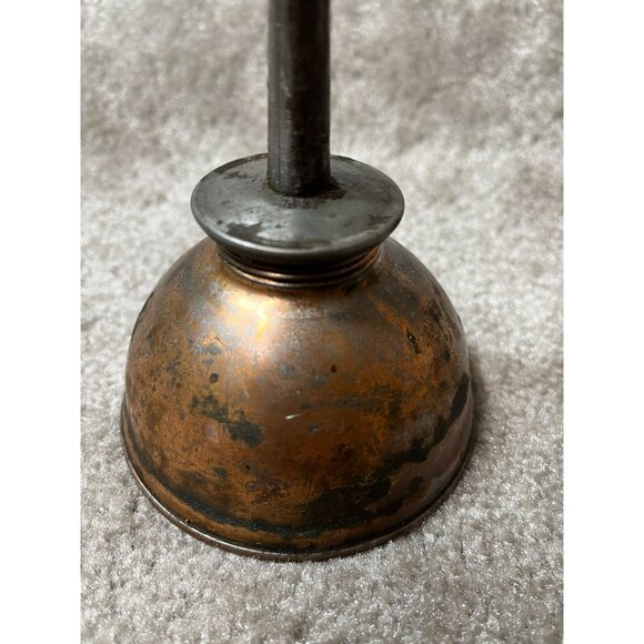 Vintage Metal Thumb Oil Can Auto Machinery - Picture 2 of 5